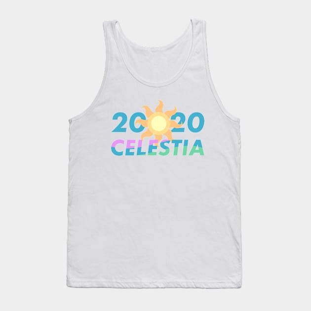 CELESTIA 2020 (No Tagline) Tank Top by Hyper Dash